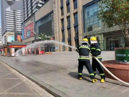 华强广场物业服务中心生产安全事故应急救援预案暨消防联动演练及电梯困人演练圆满结束